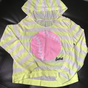 Justice hooded shirt